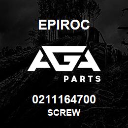 0211164700 Epiroc SCREW | AGA Parts