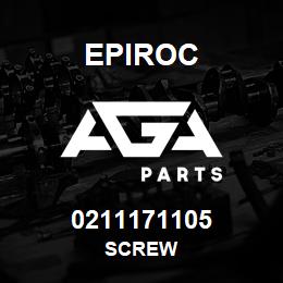 0211171105 Epiroc SCREW | AGA Parts