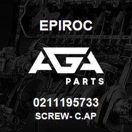 0211195733 Epiroc SCREW- C.AP | AGA Parts