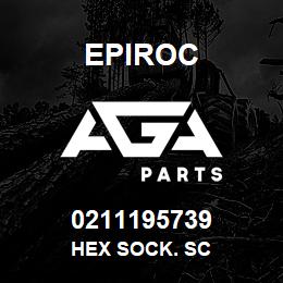 0211195739 Epiroc HEX SOCK. SC | AGA Parts