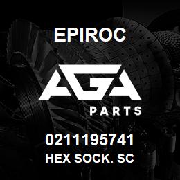 0211195741 Epiroc HEX SOCK. SC | AGA Parts