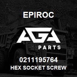 0211195764 Epiroc HEX SOCKET SCREW | AGA Parts