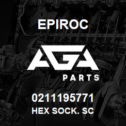 0211195771 Epiroc HEX SOCK. SC | AGA Parts