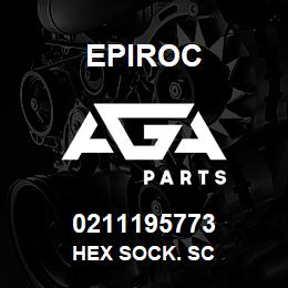 0211195773 Epiroc HEX SOCK. SC | AGA Parts