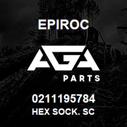 0211195784 Epiroc HEX SOCK. SC | AGA Parts