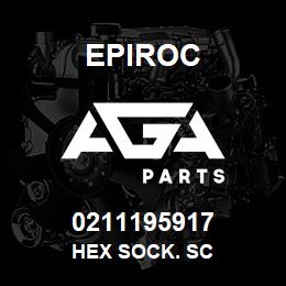 0211195917 Epiroc HEX SOCK. SC | AGA Parts