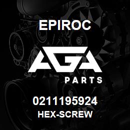 0211195924 Epiroc HEX-SCREW | AGA Parts