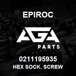 0211195935 Epiroc HEX SOCK. SCREW | AGA Parts