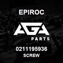 0211195936 Epiroc SCREW | AGA Parts