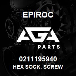 0211195940 Epiroc HEX SOCK. SCREW | AGA Parts