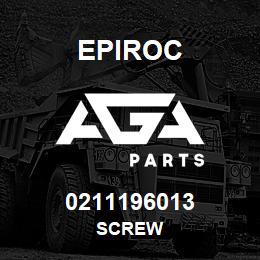 0211196013 Epiroc SCREW | AGA Parts