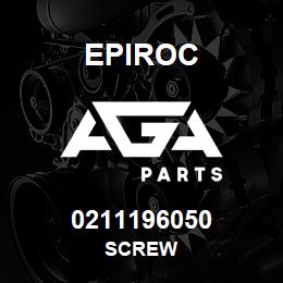 0211196050 Epiroc SCREW | AGA Parts