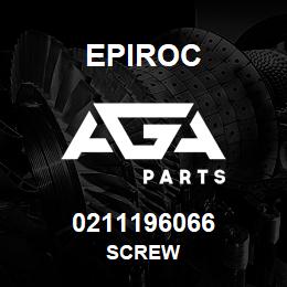 0211196066 Epiroc SCREW | AGA Parts