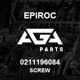 0211196084 Epiroc SCREW | AGA Parts