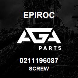 0211196087 Epiroc SCREW | AGA Parts