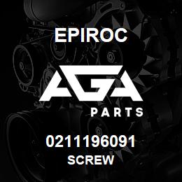 0211196091 Epiroc SCREW | AGA Parts