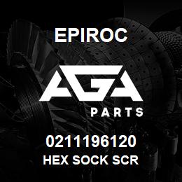 0211196120 Epiroc HEX SOCK SCR | AGA Parts