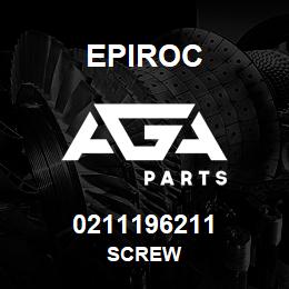 0211196211 Epiroc SCREW | AGA Parts