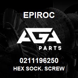 0211196250 Epiroc HEX SOCK. SCREW | AGA Parts