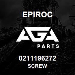 0211196272 Epiroc SCREW | AGA Parts