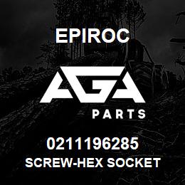 0211196285 Epiroc SCREW-HEX SOCKET | AGA Parts