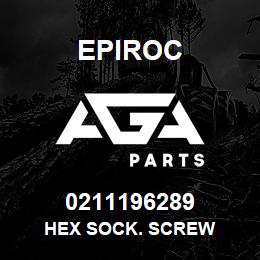 0211196289 Epiroc HEX SOCK. SCREW | AGA Parts