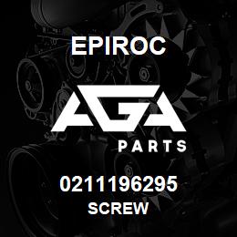 0211196295 Epiroc SCREW | AGA Parts