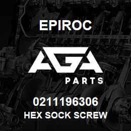 0211196306 Epiroc HEX SOCK SCREW | AGA Parts