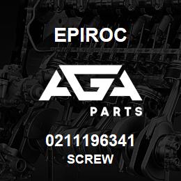 0211196341 Epiroc SCREW | AGA Parts