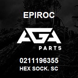 0211196355 Epiroc HEX SOCK. SC | AGA Parts