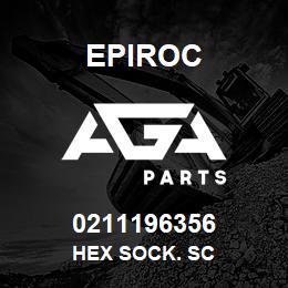 0211196356 Epiroc HEX SOCK. SC | AGA Parts