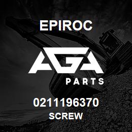 0211196370 Epiroc SCREW | AGA Parts