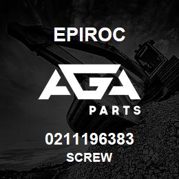 0211196383 Epiroc SCREW | AGA Parts