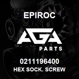 0211196400 Epiroc HEX SOCK. SCREW | AGA Parts