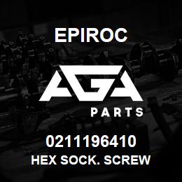 0211196410 Epiroc HEX SOCK. SCREW | AGA Parts