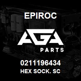 0211196434 Epiroc HEX SOCK. SC | AGA Parts