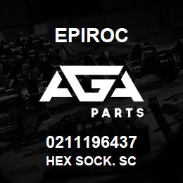 0211196437 Epiroc HEX SOCK. SC | AGA Parts