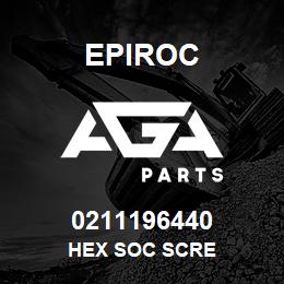 0211196440 Epiroc HEX SOC SCRE | AGA Parts