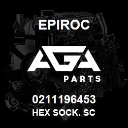 0211196453 Epiroc HEX SOCK. SC | AGA Parts