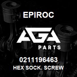 0211196463 Epiroc HEX SOCK. SCREW | AGA Parts