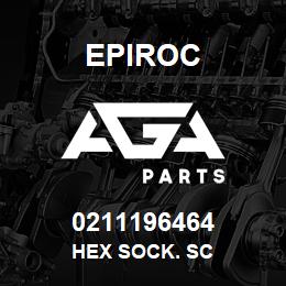 0211196464 Epiroc HEX SOCK. SC | AGA Parts