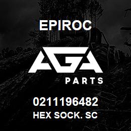 0211196482 Epiroc HEX SOCK. SC | AGA Parts