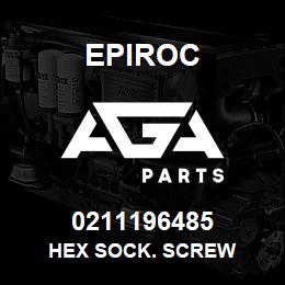 0211196485 Epiroc HEX SOCK. SCREW | AGA Parts