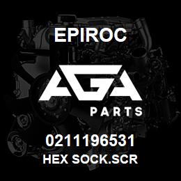 0211196531 Epiroc HEX SOCK.SCR | AGA Parts