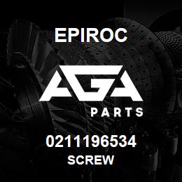 0211196534 Epiroc SCREW | AGA Parts