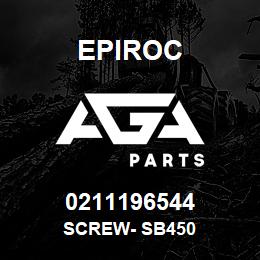 0211196544 Epiroc SCREW- SB450 | AGA Parts