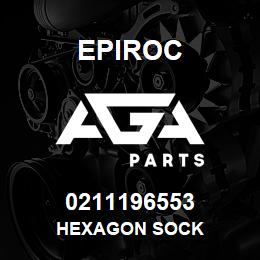 0211196553 Epiroc HEXAGON SOCK | AGA Parts