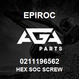 0211196562 Epiroc HEX SOC SCREW | AGA Parts