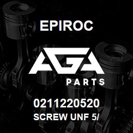 0211220520 Epiroc SCREW UNF 5/ | AGA Parts