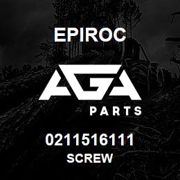 0211516111 Epiroc SCREW | AGA Parts